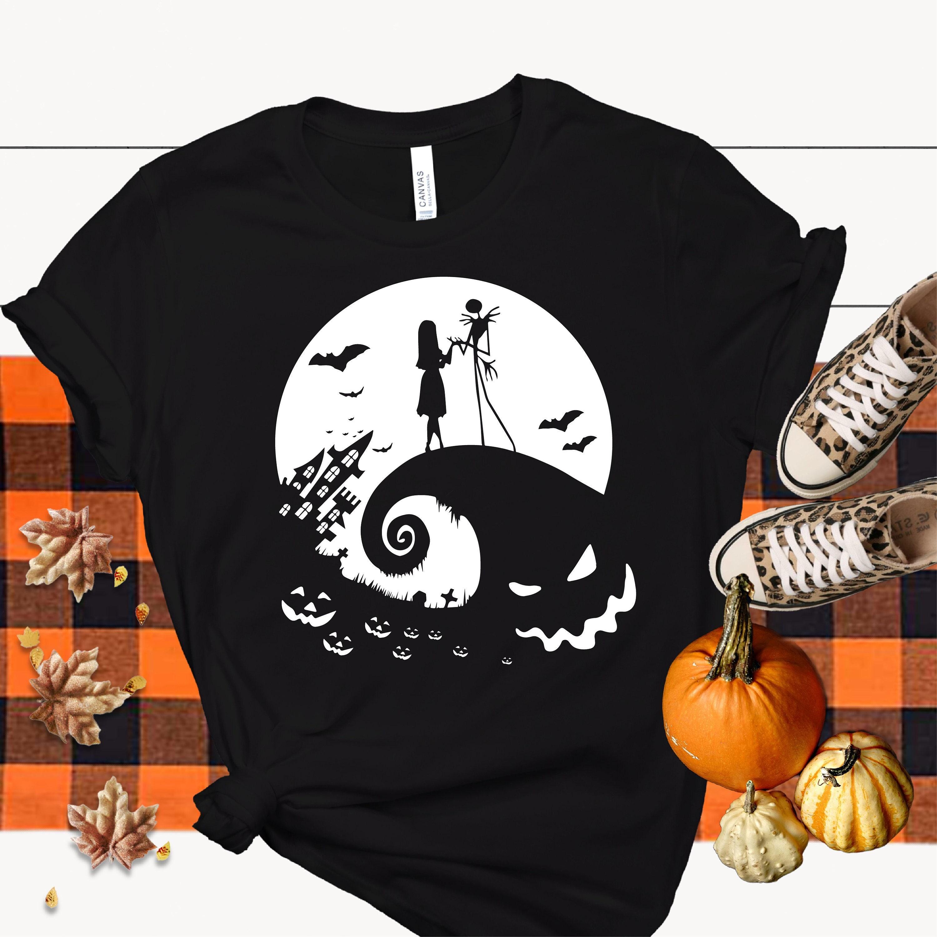 Halloween Family Shirt Nightmare Halloween Couple Shirt Christmas Eve Nightmare Tshirt Jack Skelton Tshirt S