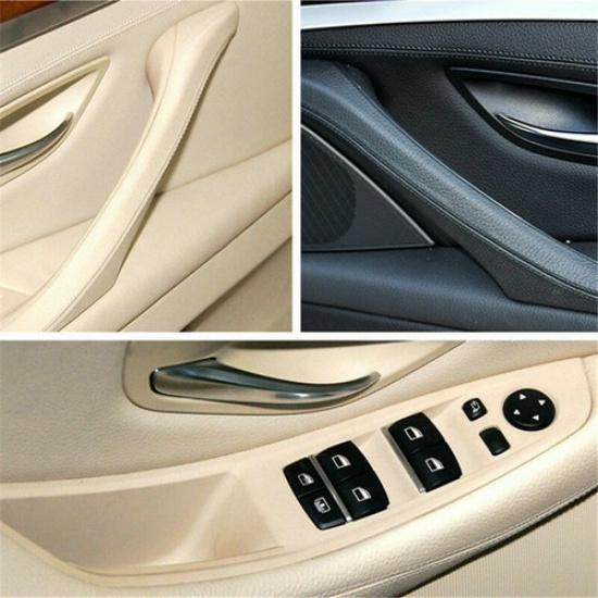 4X For BMW 5 Series F10 F11 F18 520 523 Car interior Door Handle ABS Part Trim
