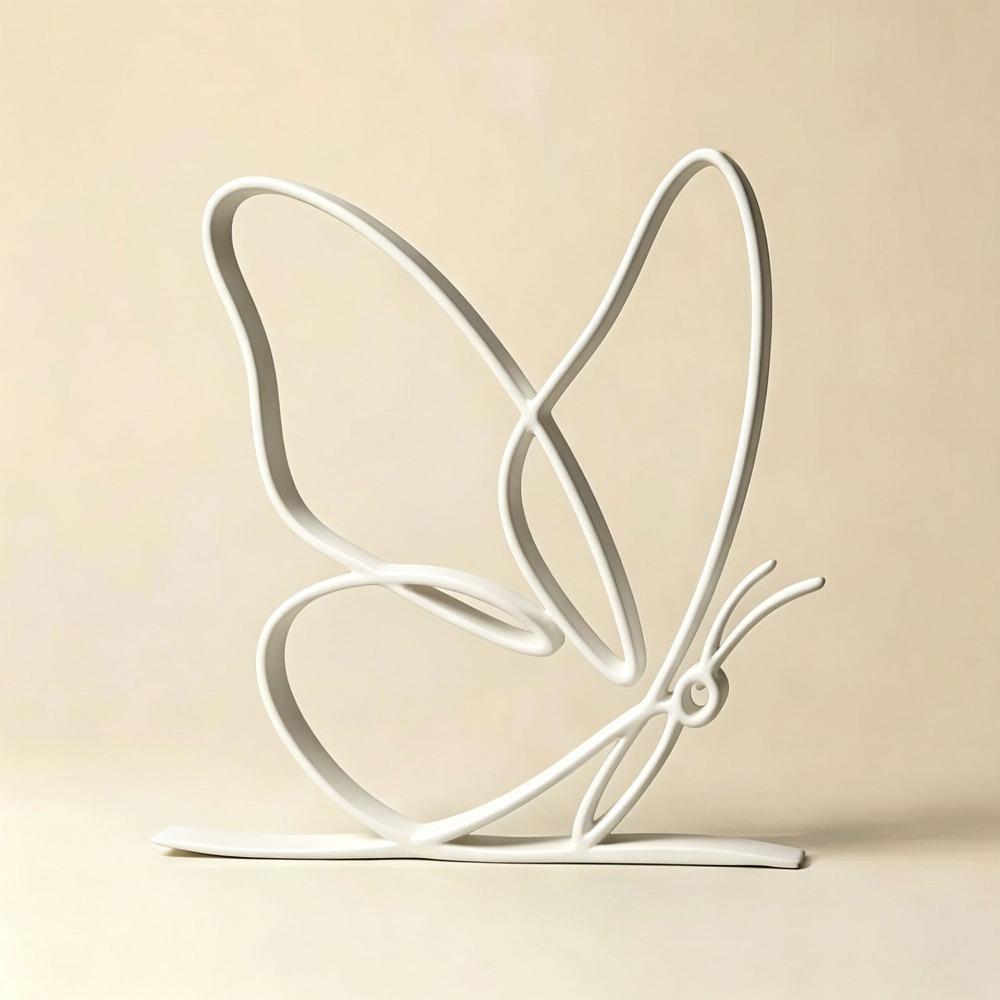 Modern Butterfly Abstract Ornament 3D Printed Butterfly Vibe Table Craft Entryway Accent