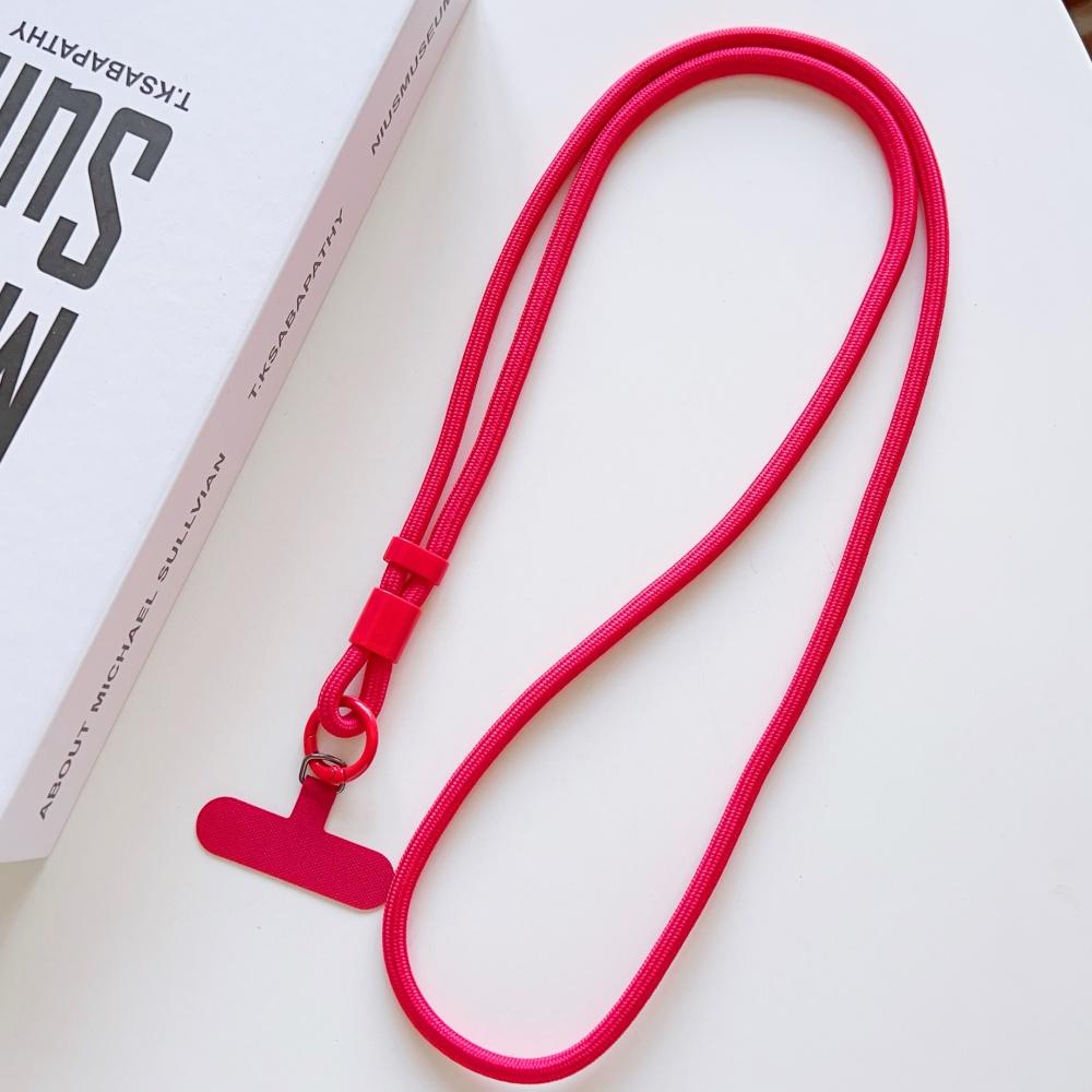 Candy Color Crossbody Colorful Long Strap for Mobile Phone Adjustable Lanyard Necklace Hanging Rope Anti-Lost Accessories
