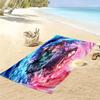 Vibrant Anime Spirit Beach Towel Beach Towel for Vacation Photos Soft Seaside Absorbent Bath Towel Outdoor Pool Towel Outdoor Picnic Beach Mat Beach