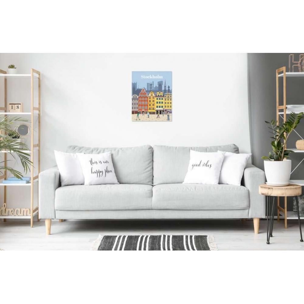 Ravensburger CreArt Stockholm Sweden 23520 9 (Coloring Book Paint by Numbers Oil Painting Art Painting)