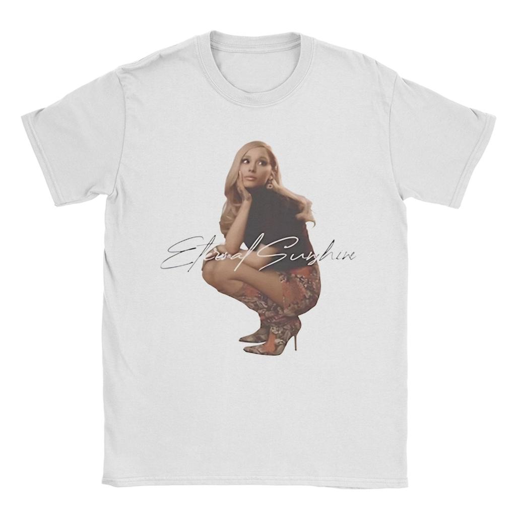 Zangeres Ariana Grande Tour Album 2026 T-shirt Zomer Katoenen T-shirts Voor Unisex Nieuwigheid Custom Logo T-shirt Korte Mouw Top T-shirts