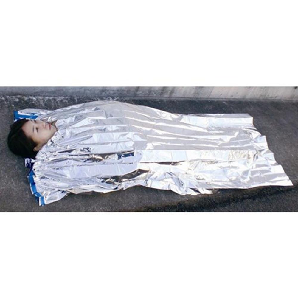Safe Living Rescue Simple Sleeping Bag, Made of Aluminum Deposited