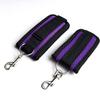 Plush  Toys Soft Women's Bed Tied up Straps Neoprene Padded Gym Set Purple