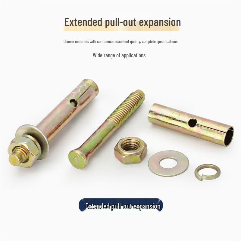 Tanqi Electroplated Color Zinc Expansion Anchor Bolt