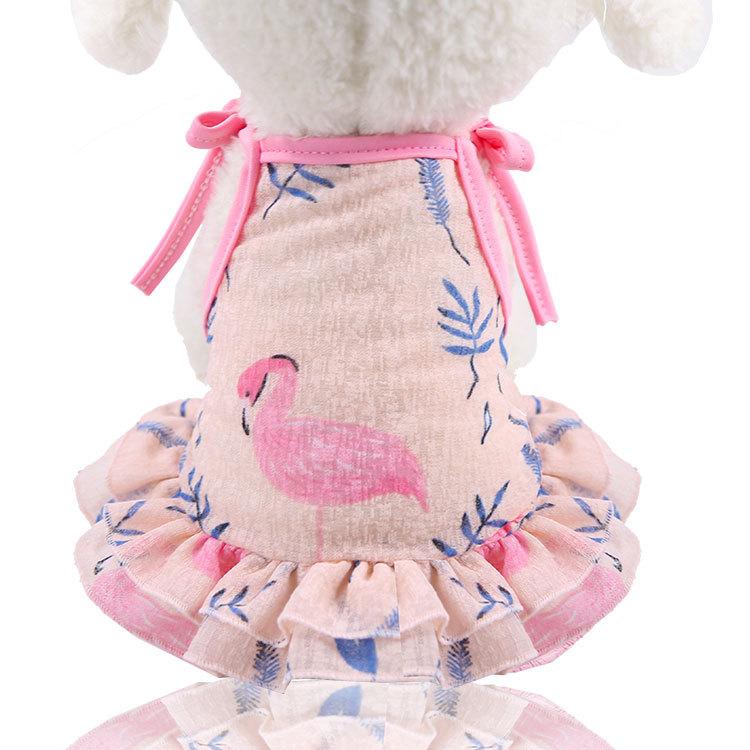 New Fashion Lovers Suit Small Medium Cat Dog Cotton  Clothes Pet Clothes Cute Fruit Pattern Dress T-shirts Pet Supplies