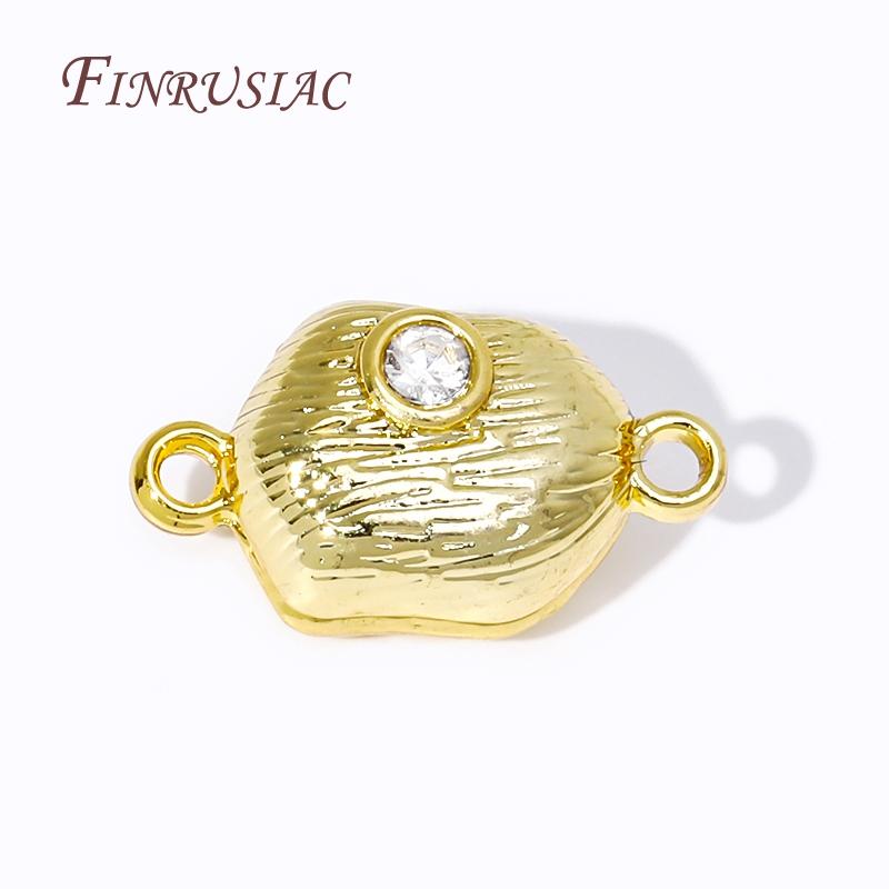 18K Gold Plated Bracelet Clasps Connectors DIY Bracelet Necklace Fittings Magnetic Clasps Accessories For Jewelry Making