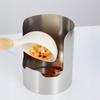 Stainless Steel Spoon Rest, Kitchen Utensil Holder for Ladle Spatula Chopsticks, Buffet Serving Spatula Tray
