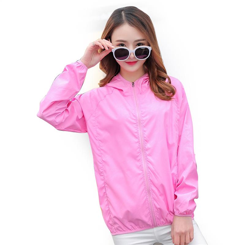 Jachetă cu glugă cu protecție UV pentru alergare sport, pliabilă, ultra ușoară