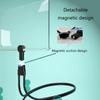 Flexible Neck Tool Hand Neck Tool Lightweight Neck Magnifier Large Side Magnifying Glass Gift for Elderly & Hobbyists