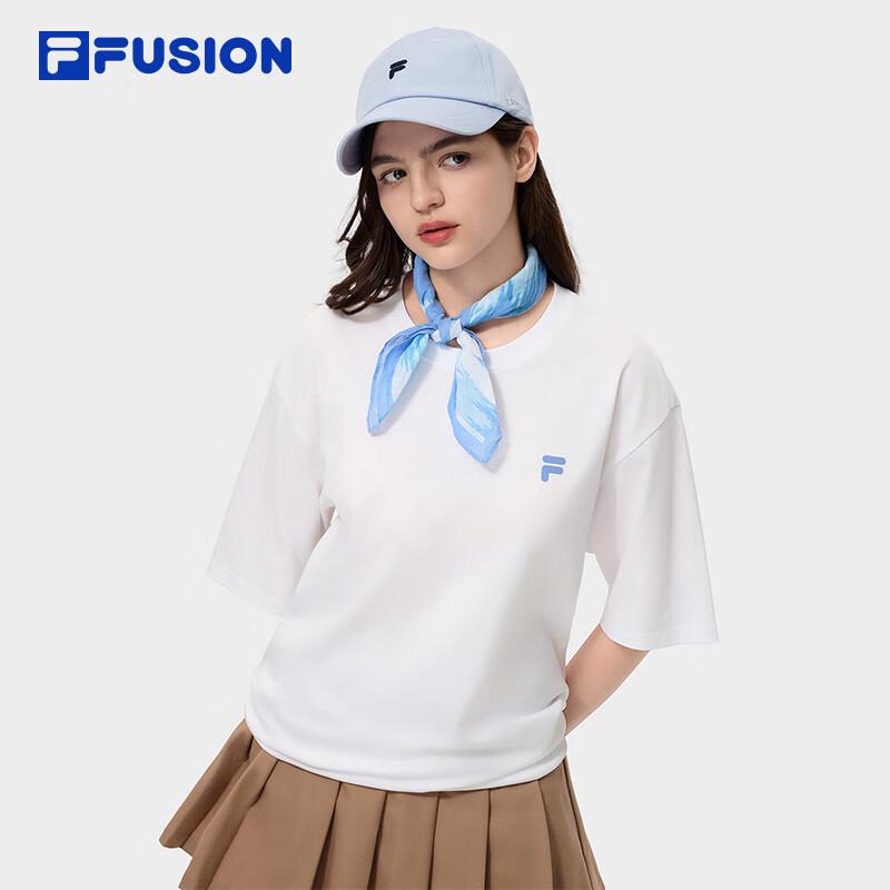 FILA FUSION Unisex Loose Fit Short Sleeve T-Shirt S