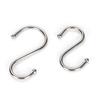 Thickened Stainless Steel S-Shaped Kitchen Hanging Hook Set (Large, Medium, Small)
