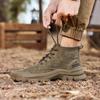 Men Classic Outdoor Boots Casual Luxury High Top Sneakers Genuine Leather Winter Platform Snow Boots Motorcycle Ankle Boots 2025