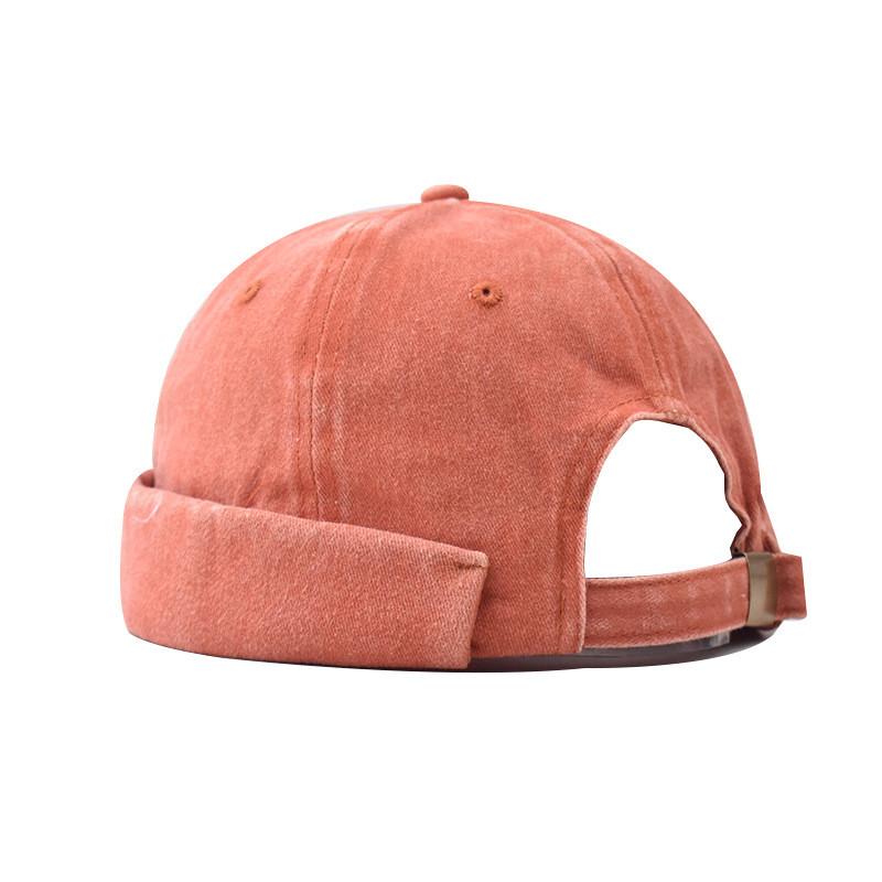 Waterwashed Denim Cap Men Street Style Unstructured Sun Protection Sunshade Summer