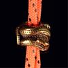 Unique Snake Head Metal Beads Pendant for Paracord and DIY Enthusiasts Jewelry Making Paracord Bead