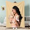 M-Melanie Martinez New Music Album Throw Lightweight 240G Flannel Blanket Soft Skin-Friendly For Summer Cooling