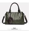 2025 Fashionable Women's Cowhide Shoulder Crossbody Bag – Versatile, Large Capacity, Three-Layer Design for Moms