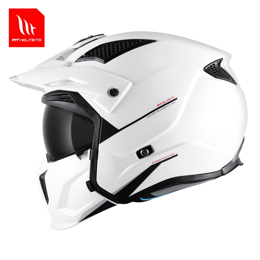 Motorcycle Modular Mt Helmet Spain Streetfighter Single Visor Quick-Release