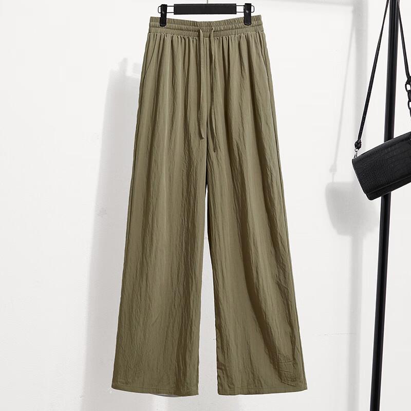 She Chi Damen Sommer-Top mit kurzen Ärmeln & Weitbeinige Hose Set