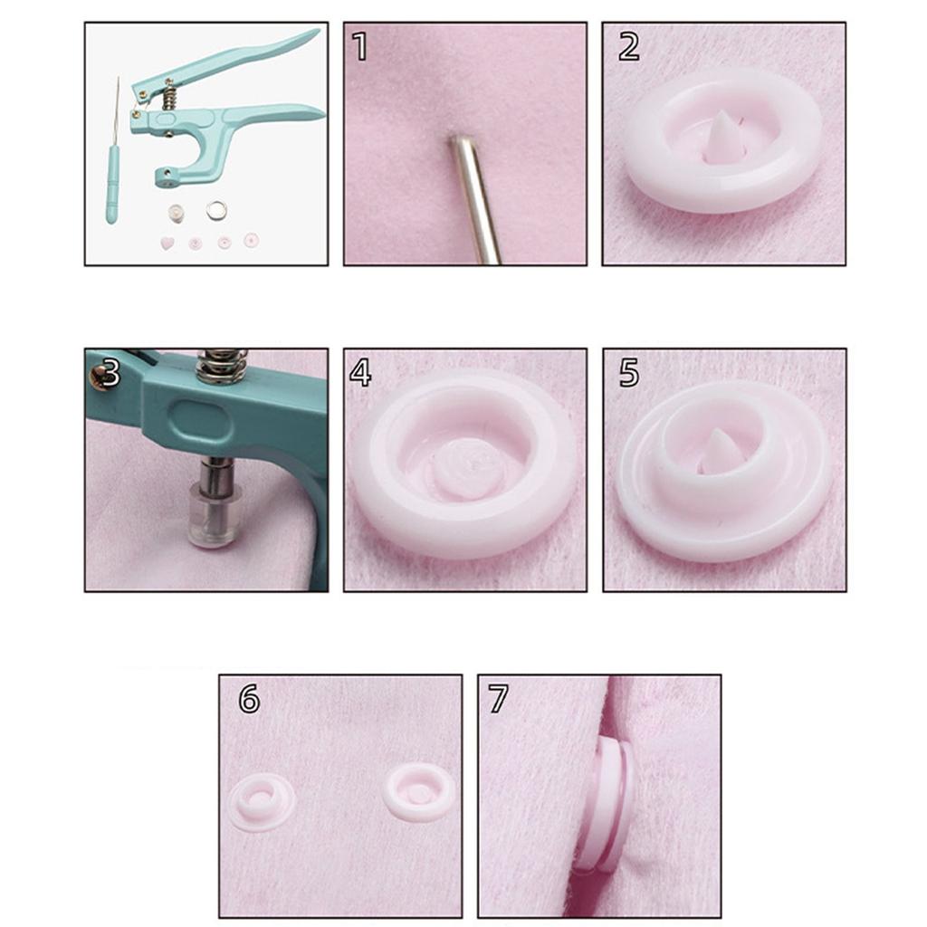 Wielofunkcyjne szczypce do zatrzasków do montażu plastikowych guzików i instalatory oczek