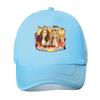 Music  themed Art Best of Both Worlds Hannah Montana with Characters for Music  cultural Design Mesh Baseball Cap
