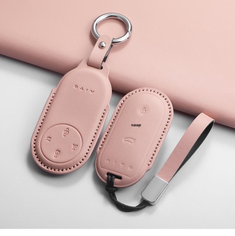 AITO M9 Key Case: Original Car Color, 2025 New M8 Protective Shell, M7 Buckle, M5 Bag Automotive Accessories