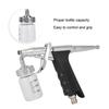 20ml Transparent Clear Empty Airbrush Sprayer Bottle Jar with Standard Suction Lid Pump Top Air Brush Accessory