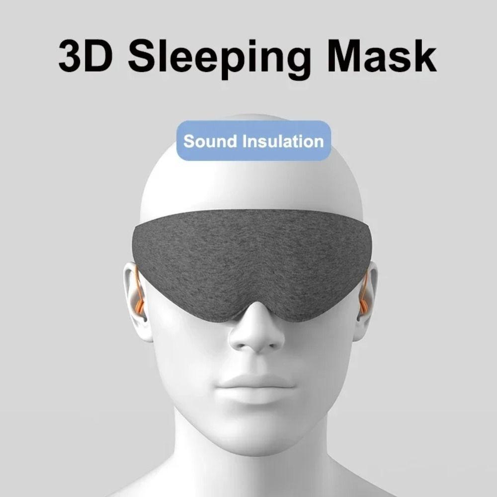 Sound Insulation Sleep Eyemask with Earplugs Light Blocking Sleeping Masks  Eye Protection
