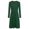 Women's Dress Autumn and Winter Fashion Slim Straps Long-sleeved Dress