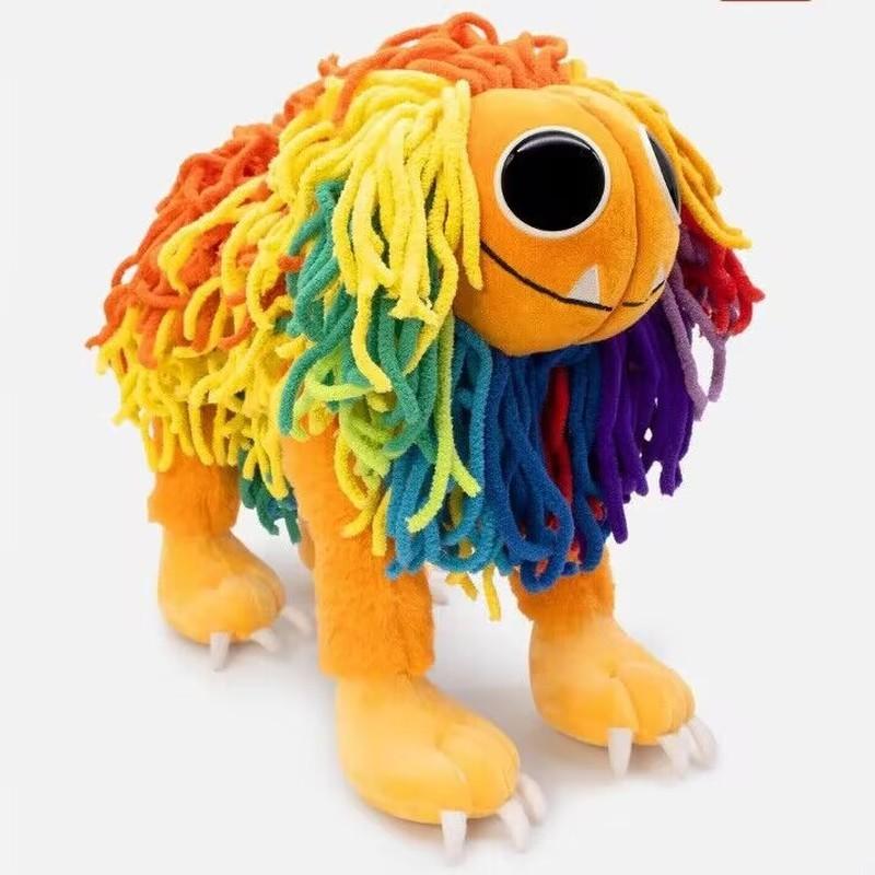 25cm Yarnabys Colorful Lion Plushies Toy Nightmare Critters Anime Plush Stuffed Animal Doll Sofa Decor for Kids Gifts Birthday