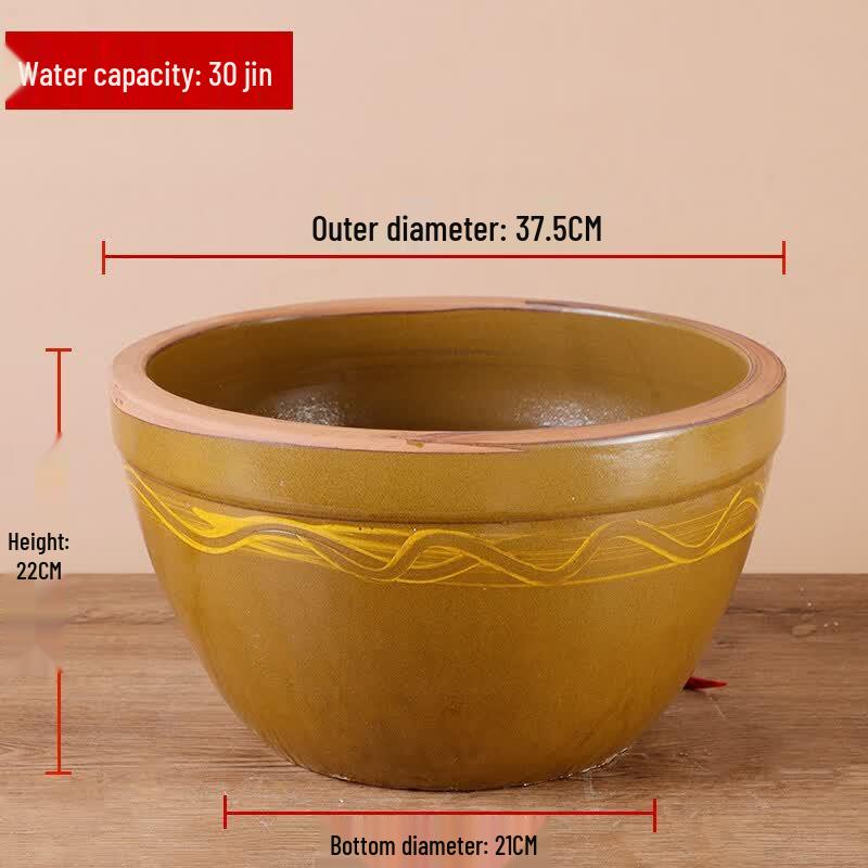 Traditional Ceramic Fermentation Jar