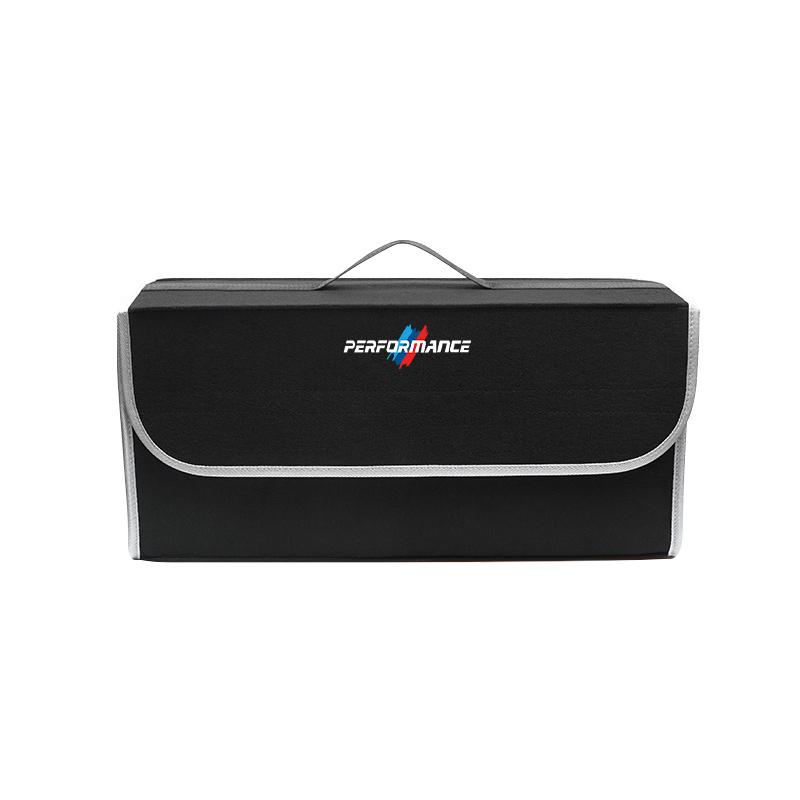 For BMW X1 X3 X4 X5 E46 E90 F20 E60 E39 F10 M1 M2 M3 M5 Sticker Car Trunk Storage Box Large Capacity Felt Tools Bag Accessories HU0