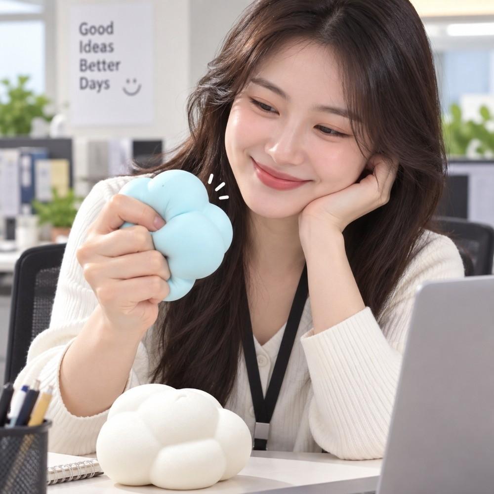 Super Soft Cloud Shape Squishy Toys Slow Rebound Slow Rising Toys Cloud Squeeze Toys  Holiday Gifts