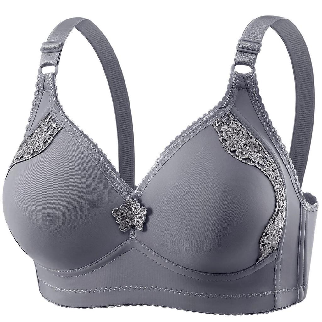 Southeast Asia Plus Size Jacquard Push-up Wireless Full Coverage Bra