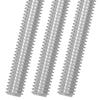 201 Stainless Steel Full Thread Screws & Tooth Bars: 1m, 2m, 3m Lengths - M3, M4, M5, M6, M8
