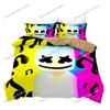 3D American DJ Marshmello Pattern Duvet Cover Pillowcase Bedding Set Single Double Twin Full Queen King Size for Bedroom Decor02