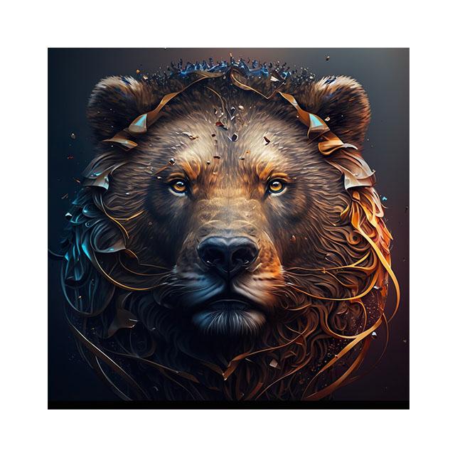 

Абстрактные Фэнтези Животные Черный Дракон Филин Лев Холст Искусство Плакаты Печать Картина Настенный Подарок Гостиная Картины Украшения 30x30cm no frame