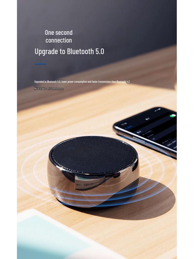 High-Quality Sound Bluetooth Outdoor Speaker: Portable with Subwoofer, Card Slot, and Large Volume (Model BS02)