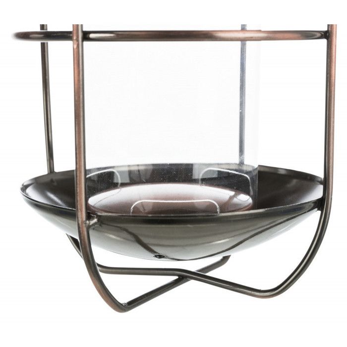 Mangeoire Extérieure Cuivré 500ml / Ø 19 Cm. Oiseaux. - Trixie