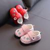 Baby Spring and Autumn Infant Preschooler Shoes 0 1 1/2 Year Old Cute Girl Baby Flower Small Leather Shoes