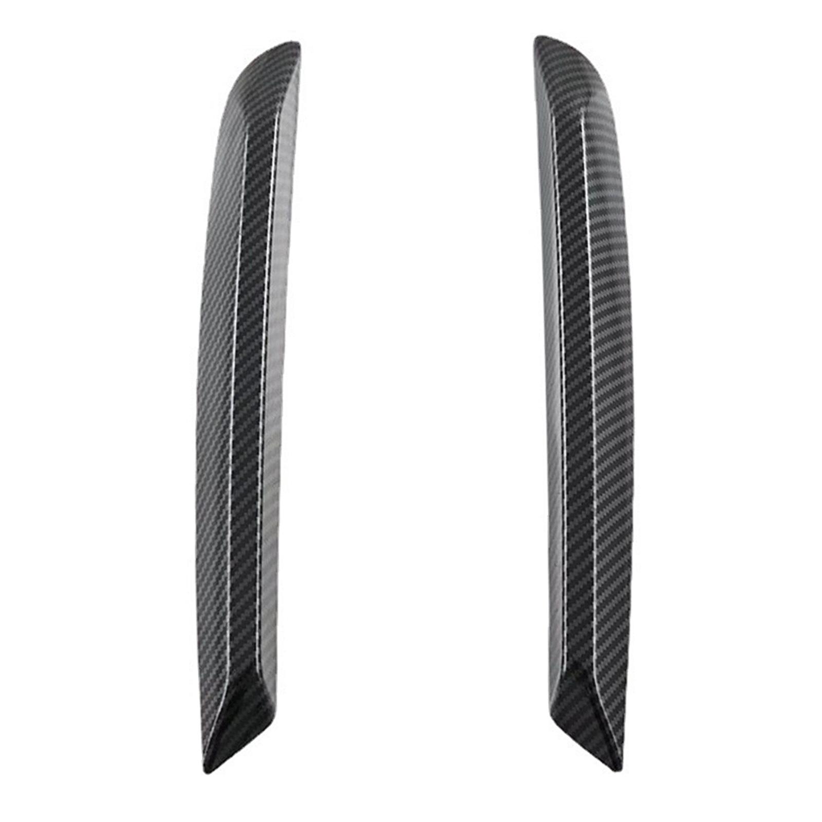 

Suitable For MG4 EV2022-2024 Car Front Foglight Cover Trim Foglight Bezel Bumper Sticker Accessories ABS Carbon Fiber 2x