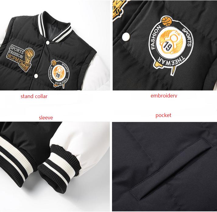 Cappotto di Cotone Invernale, Giacca di Cotone, Giacca a Vento Calda con Cappuccio, Giacca di Cotone da Uomo, Maniche Staccabili