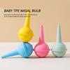 Pera de Sucção para Remoção de Muco Aspirador Nasal para Bebê para Desobstruir as Vias Aéreas Sugador Nasal para Bebê Limpador de Nariz Reutilizável para Lactente