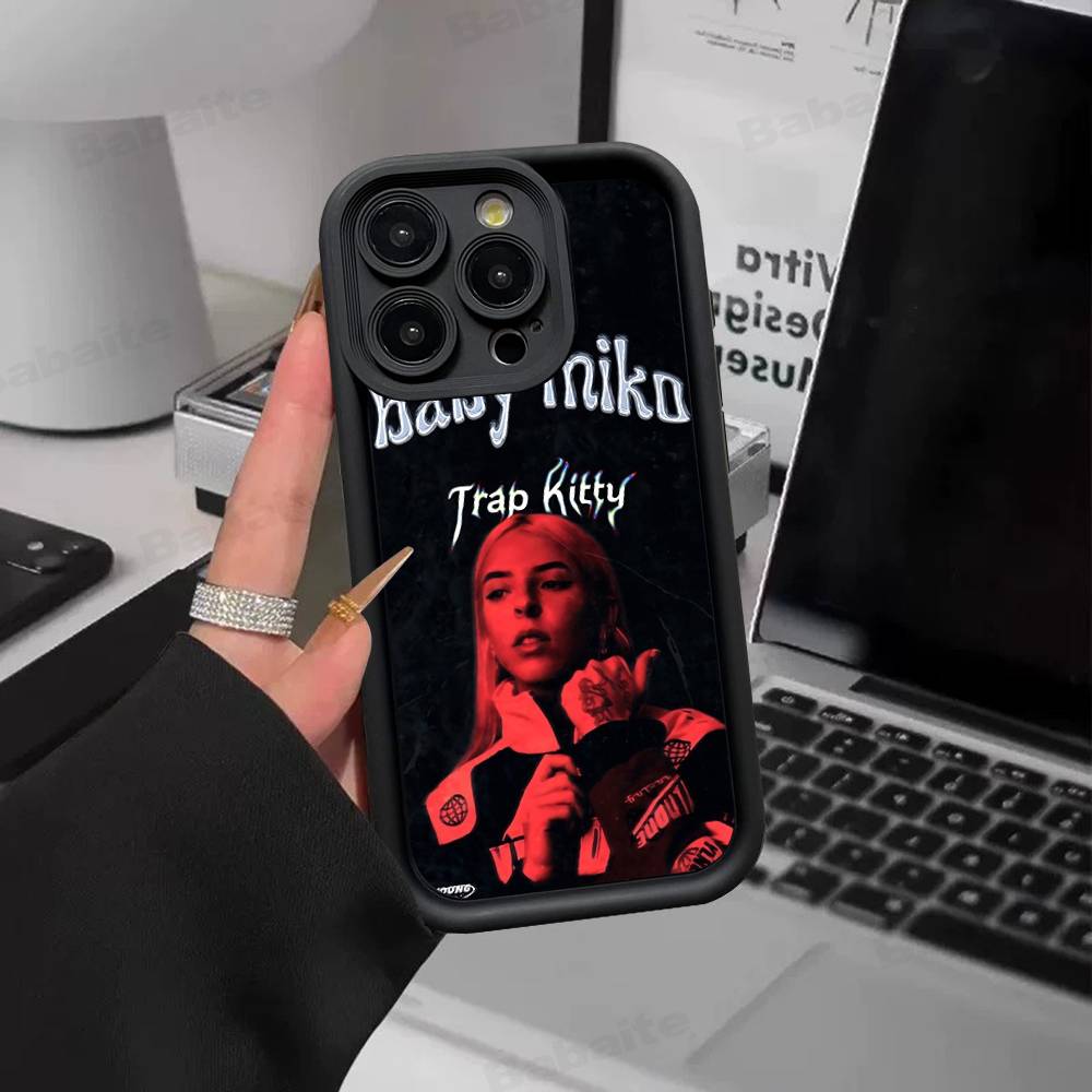 

Raper Y-Young-Miko Phone Case For IPhone 17 16 15 14 13 12 11 Pro Max Plus Mini Luck Cover iPhone 11 pro