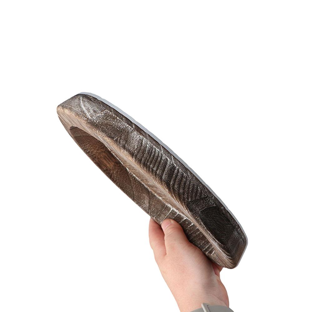 Decor for Farmhouse Tableware Unbreakable Food Dinner Plate Serving Tray Storage Tray Candle Holder