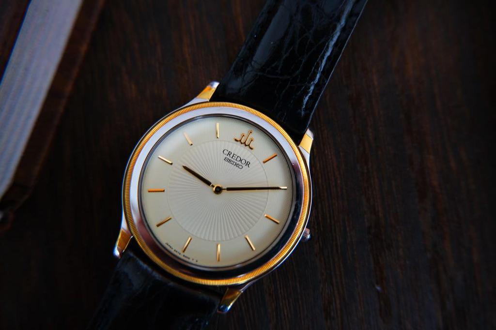 [USED] Seiko Credor 5A74-2000 Quartz SS/18KT