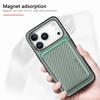 For iPhone 17 Pro Case Magnetic Detachable Card Holder Phone Back Cover
