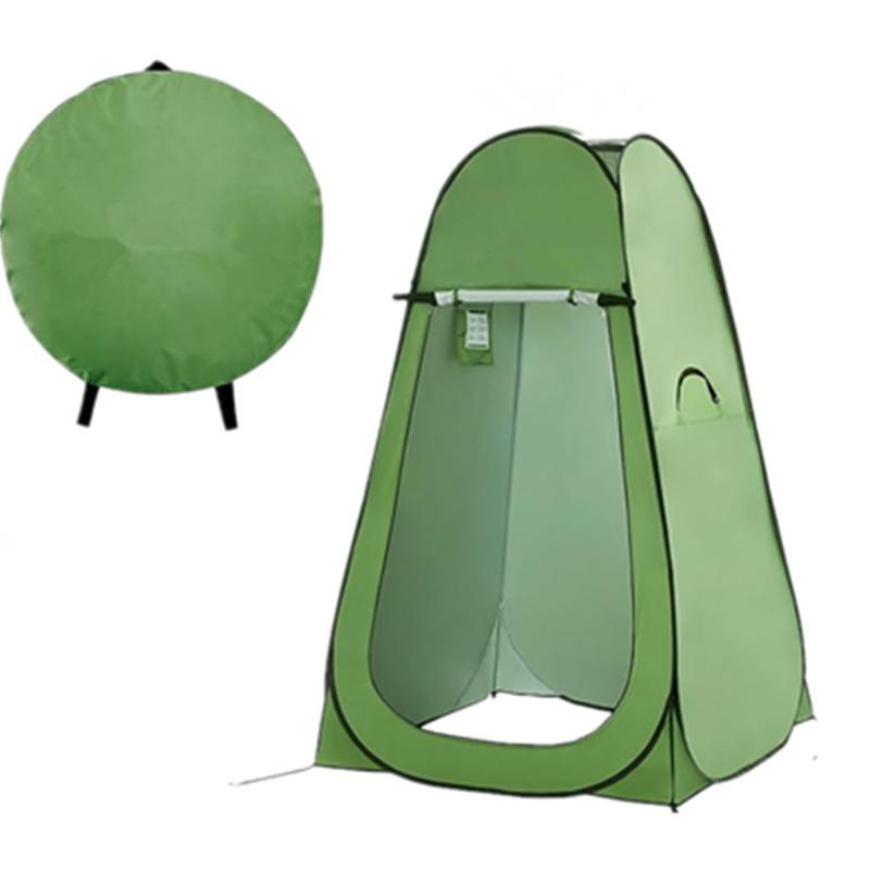Pop Up Outdoor Camping Tent Shower Beach Tent Simple Bath Cover Changing Fitting Room Mobile Toilet Fishing Photography Tent