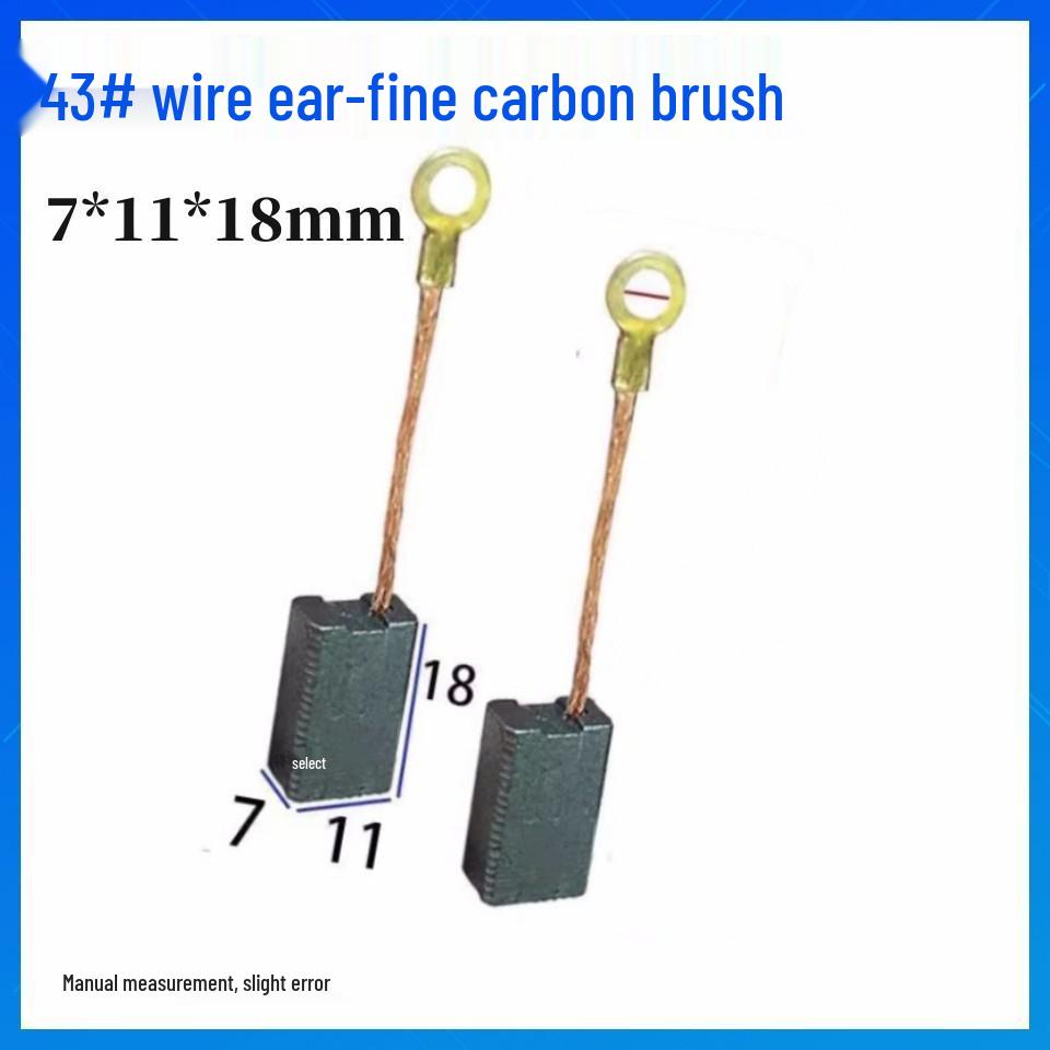 Durable Carbon Brush Set for Grinders, Drill, Hammer, Polisher, Cutter, and Picker Tools